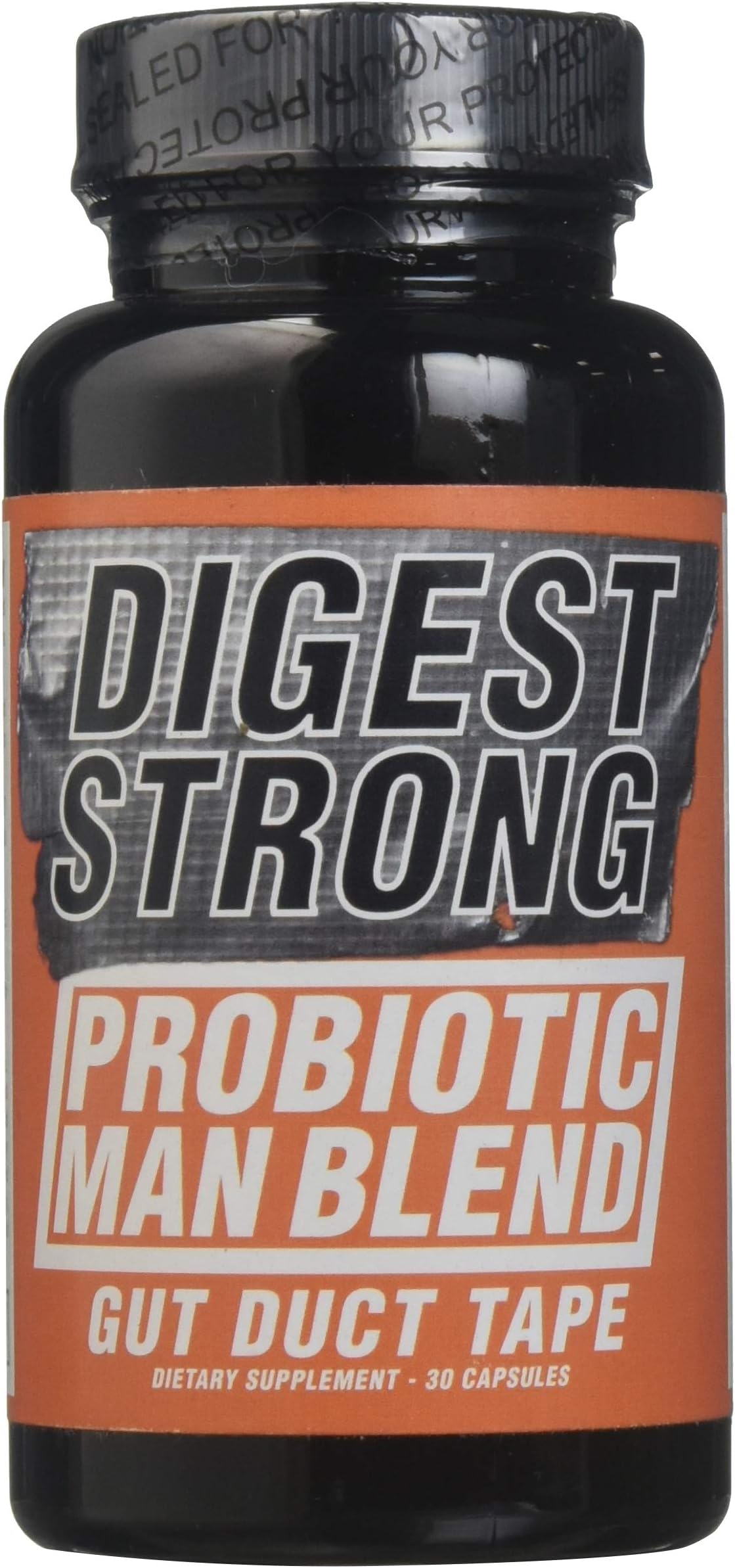 Probiotic for Men - Engineered for Stronger Digestion - Gut Duct Tape - 100% Money Back Guarantee