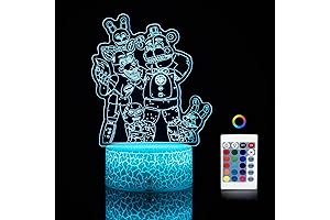 FNaF LED Night Light: Immersive Atmosphere for Freddy's Fans