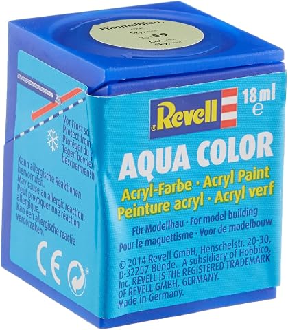 Revell - Su Bazlı Maket Boyası Sky Mat 18 Ml (36159)