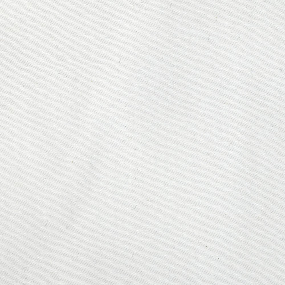 Carr Textile Sanded/Brushed Twill White Fabric By The Yard