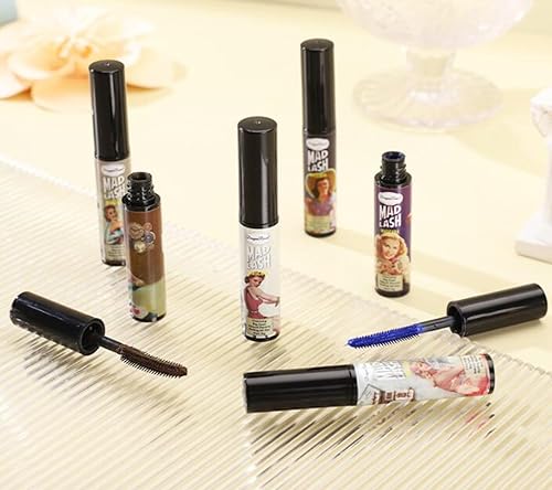 Miniatura 2 de Rímel de pestañas de colores para aumentar el volumen, impermeable, sensacional, lavable, alargamiento natural de larga duración (morado)