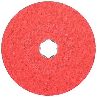 PFERD 40726 Combiclick Fibre Disc, Ceramic Oxide Co-Cool, 4-1/2
