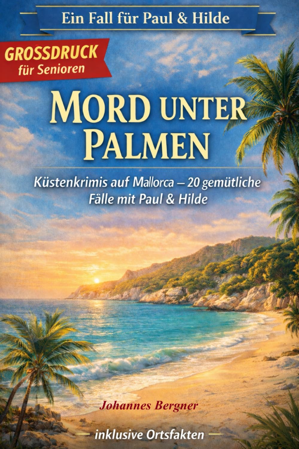 Mord unter Palmen – Mallorca-Krimis für Senioren: 20 gemütliche Krimis zwischen Tramuntana & Playa de Palma – Spannung, Humor & Inselglück (Ein Fall für Paul & Hilde: Krimis für Senioren)