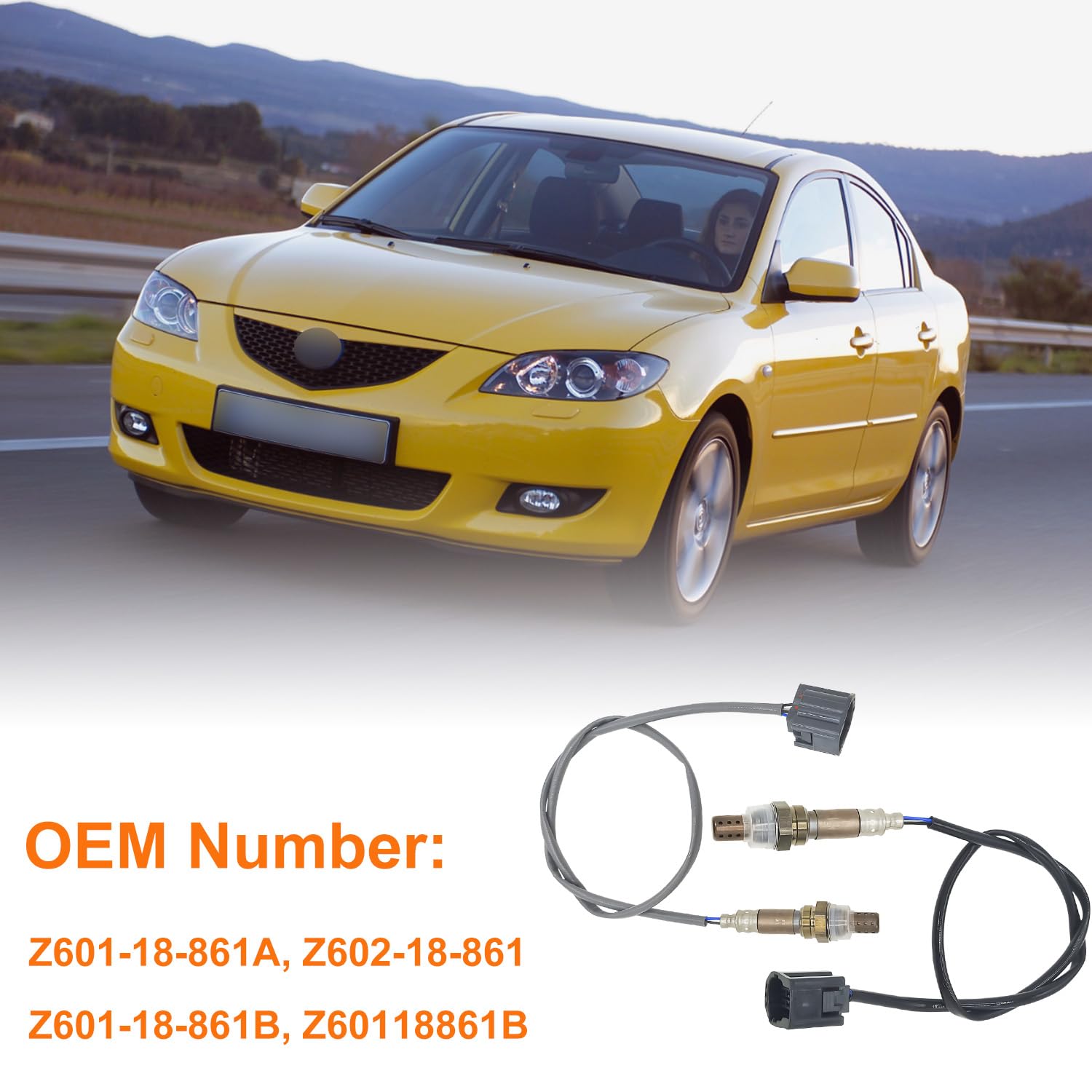 Amazon.com: TINJO Oxygen O2 Sensor Z601-18-861A Upstream