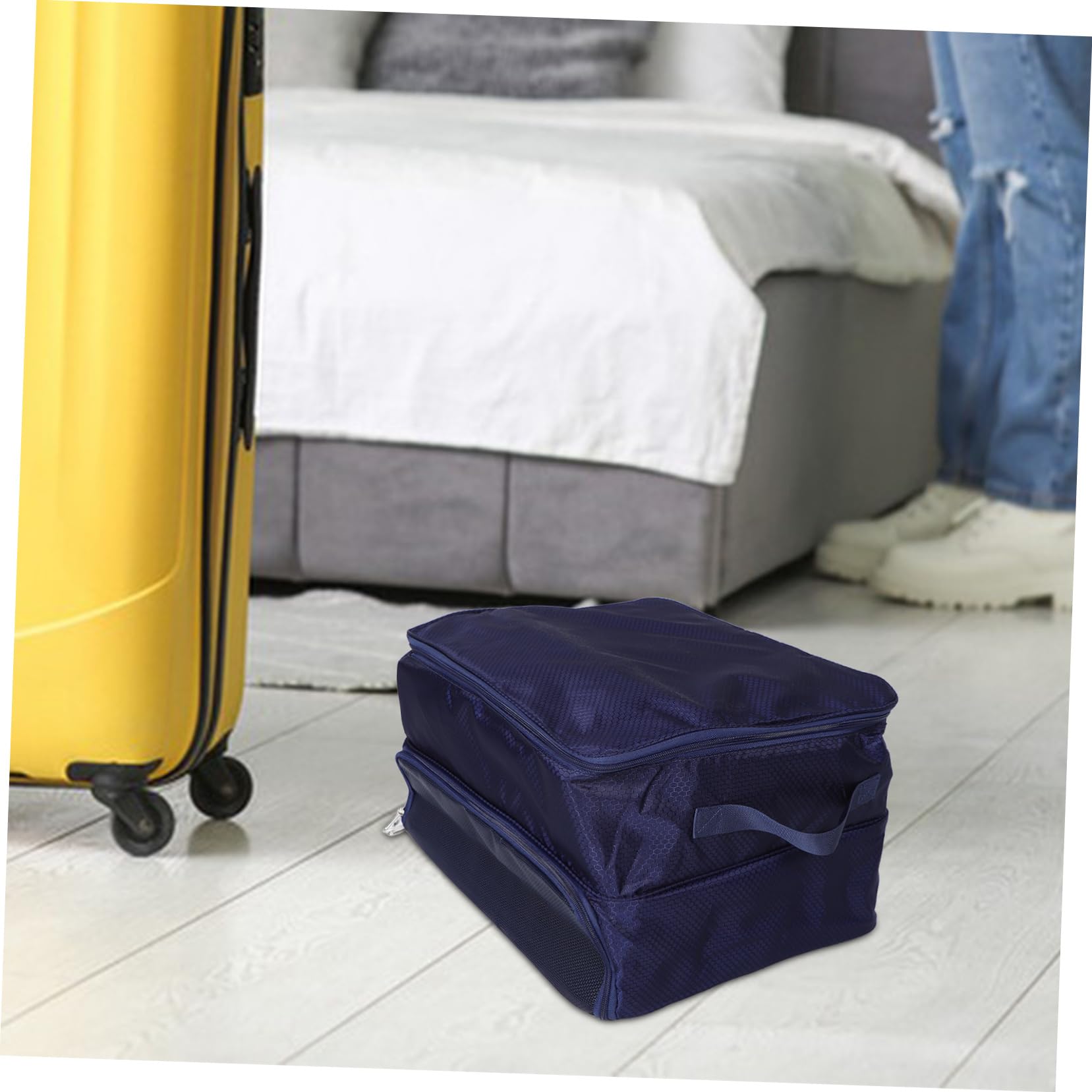Abaodam Organizzatore per Baule da Golf Esterno Contenitore per Sacca da Golf Supporto per Riporre Attrezzatura da Essenziale per Viaggio per Auto Garage SUV Camion