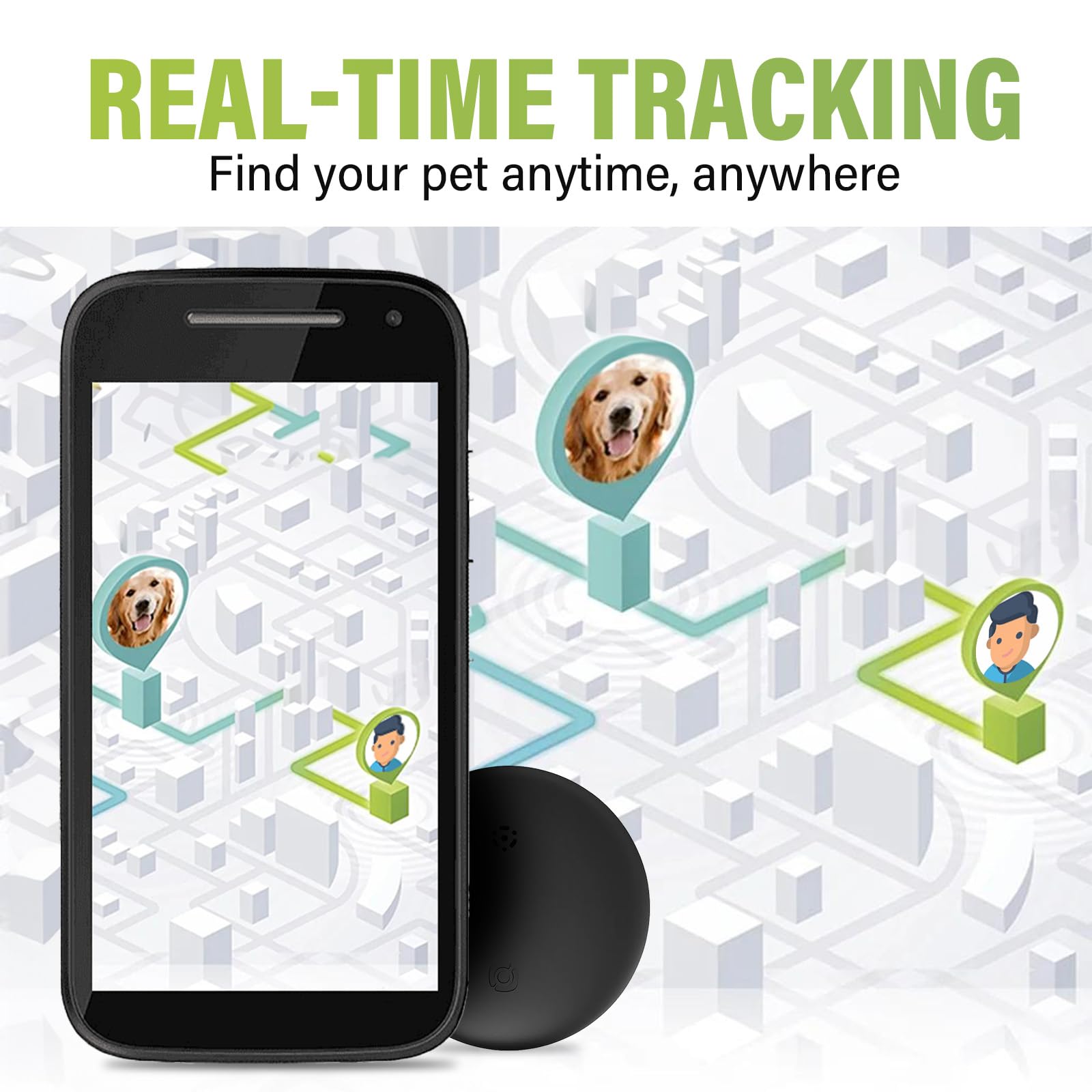 Cat Tracker, Dog Tracker, GPS Cat Trackers Collar(Only Android) - Image 4