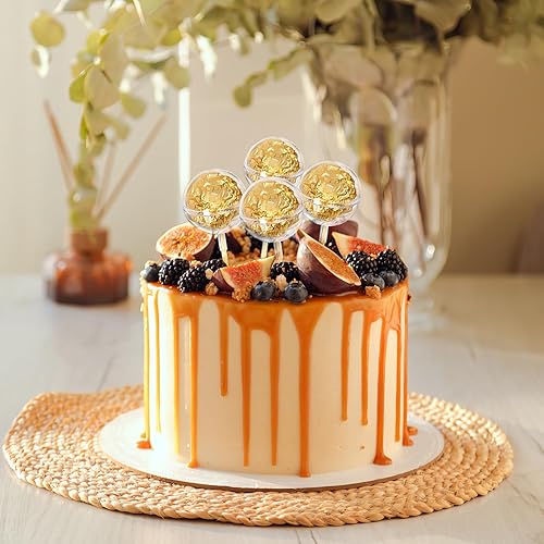 Miniatura 3 de Bola de soporte de chocolate transparente: 100 piezas de soporte de chocolate para ramo redondo caja de chocolate titulares de envoltorios de dulces