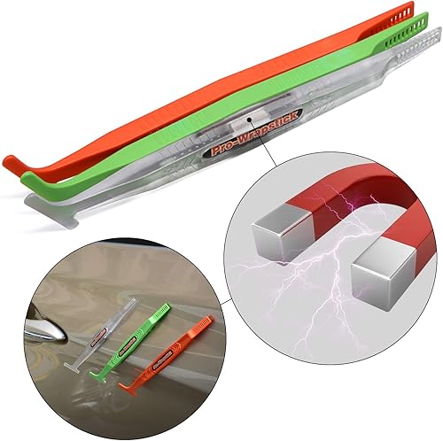 Miniatura 2 de Gomake Imán de vinilo para envoltura de vinilo, micro escobilla de goma para envolver el automóvil, flexible, mini escobilla de escobilla para