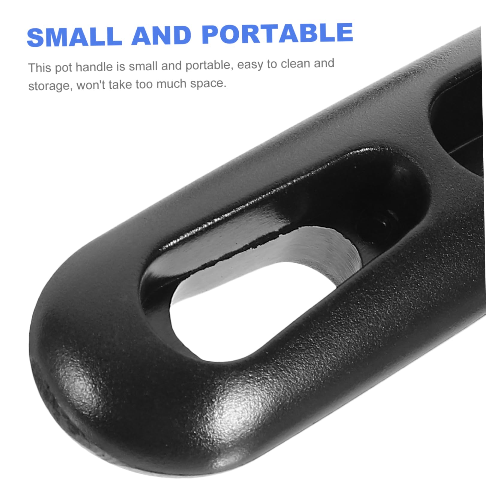 SECFOU 2pezzi Manico per Pentole Rimovibile Antiscottatura e Isolante Impugnatura Ergonomica per Utensili da Cucina Accessori per Pentole Compatibili e Leggeri