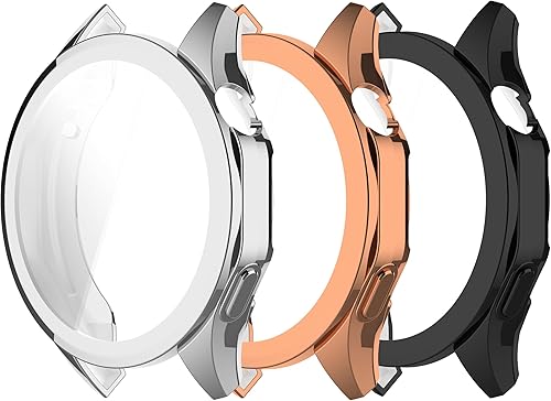 Miniatura 8 de Paquete de 3 fundas protectoras de pantalla compatibles con Huawei Watch GT 4 de 1.811 in (no para Watch GT4 de 1.61 pulgadas), funda de TPU suave