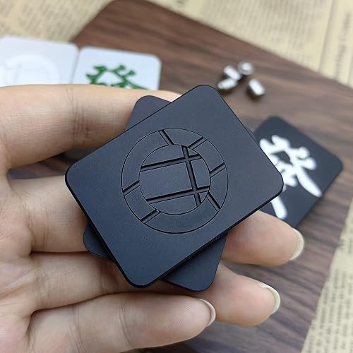 Miniatura 5 de Juguetes para ansiedad EDC para aliviar el estrés para adultos, bloques magnéticos de metal, hacer clic creativo, deslizador, juguetes sensoriales