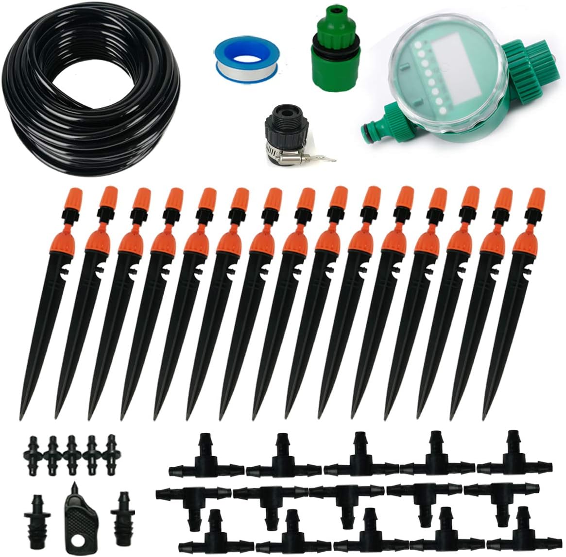 Auto Drip Irrigation System, 1/4" Blank Distribution