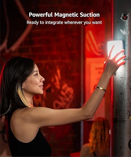 Miniatura 7 de amaran Ace - Luz de video 25c, luz portátil RGB de 25 W para fotografía, luces de video en cámara CRITLCI 95+, CCT 2,300K-10,000K, luz de vlog