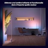 Philips Hue White and Color Ambiance, Lampadaire Gradient Signe Blanc, Lampe sur pied avec Bluetooth, Lampe LED compatible avec Alexa, Google Assistant et Apple Homekit - 5