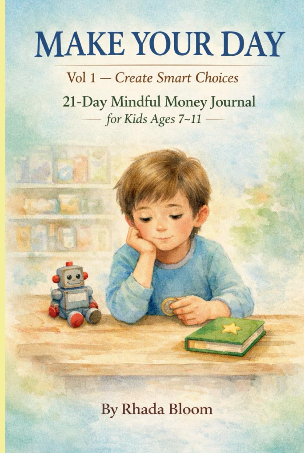 Make Your Day Vol.1 - Create Smart Choices: The 21 Days Mindful Money Journal for Kids Ages 7–11