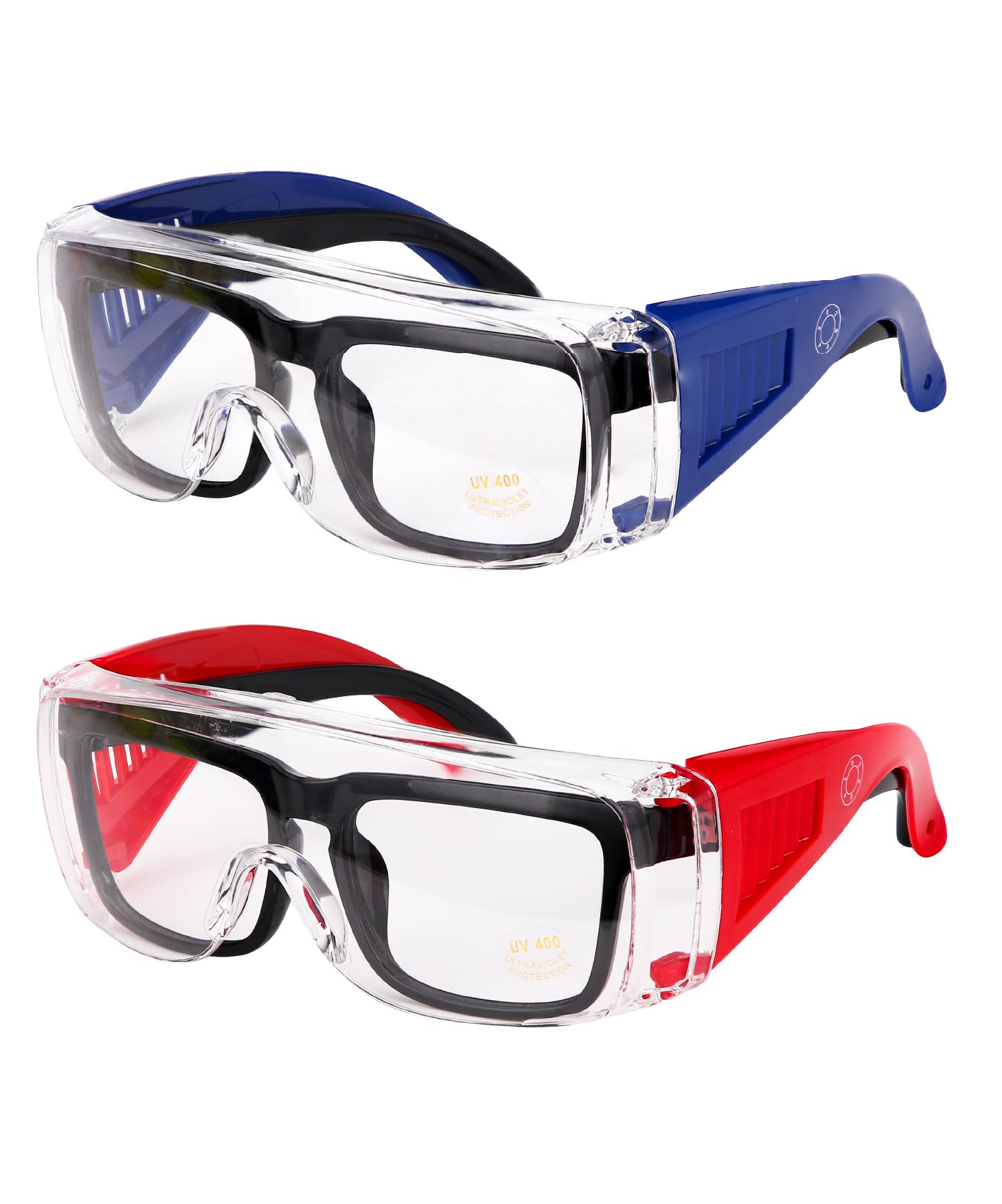 UNCO- Safety Goggles Over Glasses, Protective Goggles, Anti Fog, Work, Safety Glasses Over
