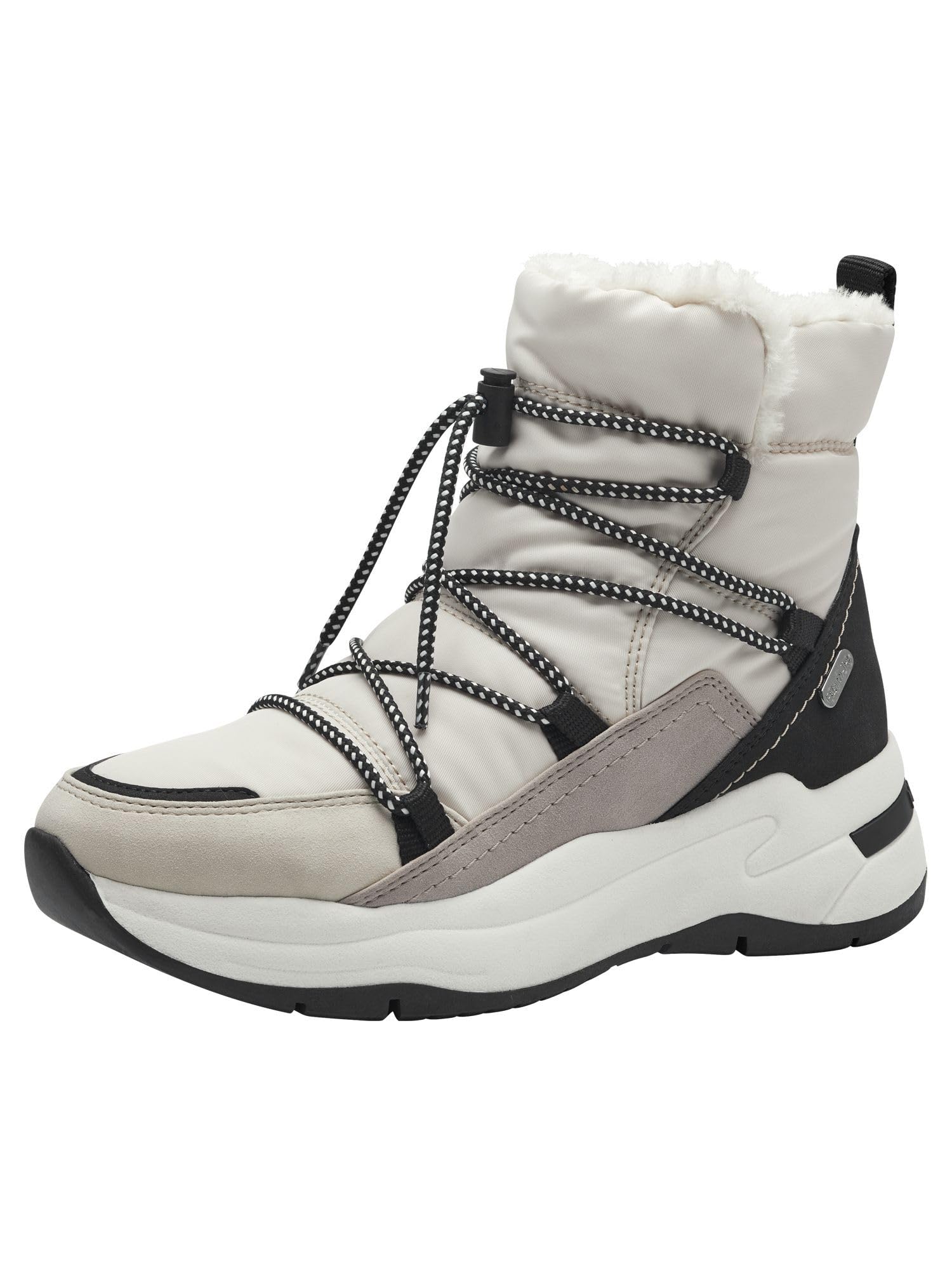 MARCO TOZZI Women's Warm Lined Boots 2-26825-43 Snow, Comb Cream, 6 UK