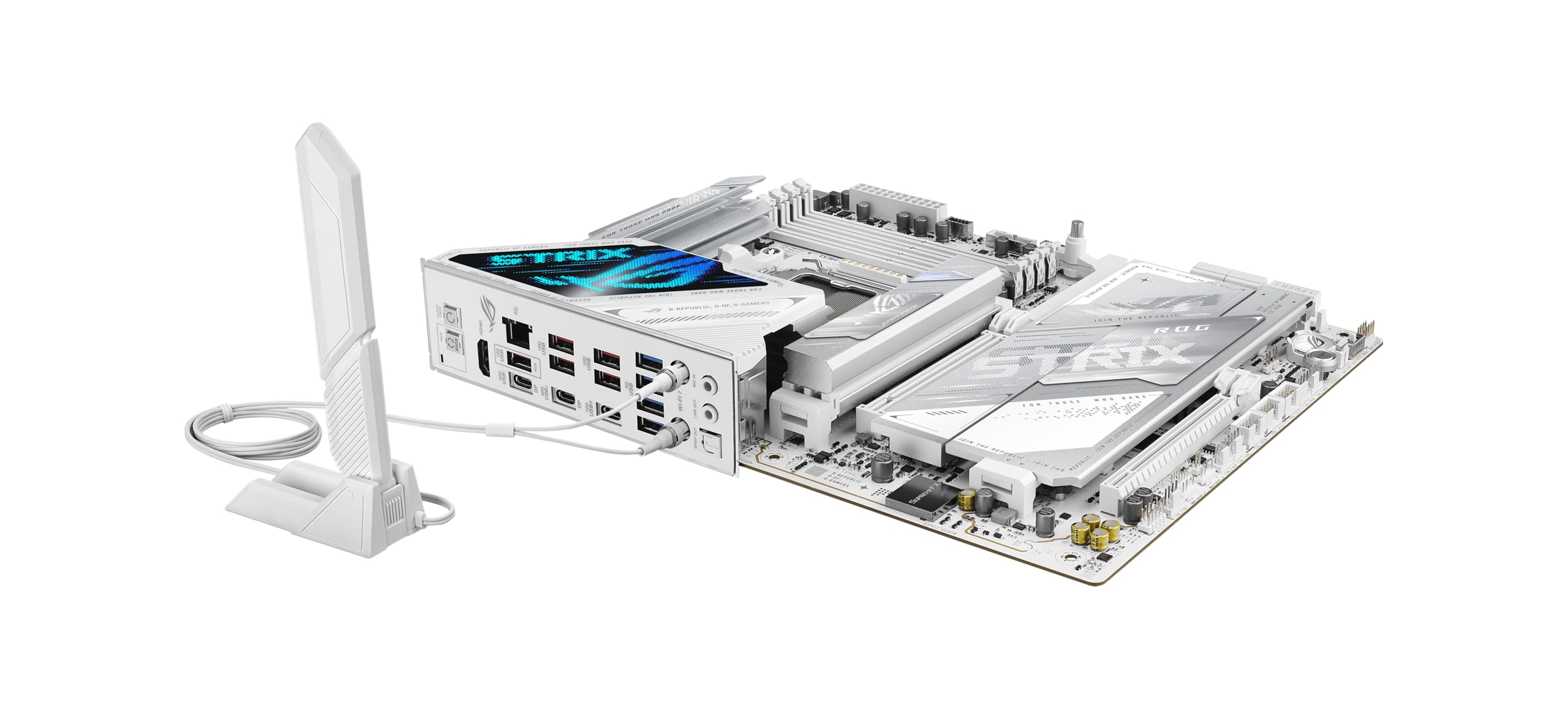 ASUS ROG Strix X870E-A Gaming WIFI7 NEO ATX Mainboard | AMD X870E, 16+2+2, Dynamic OC Switcher, Core Flex, DDR5 mit AEMP & NitroPath DRAM, 4X M.2 Steckplätze, PCIe 5.0 x16 SafeSlot