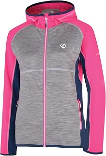 Regatta Women's Courteous Core Stretch Lightweight Quick Drying Full Zip Hooded Fleece Stretch Midlayer (pack of 1)