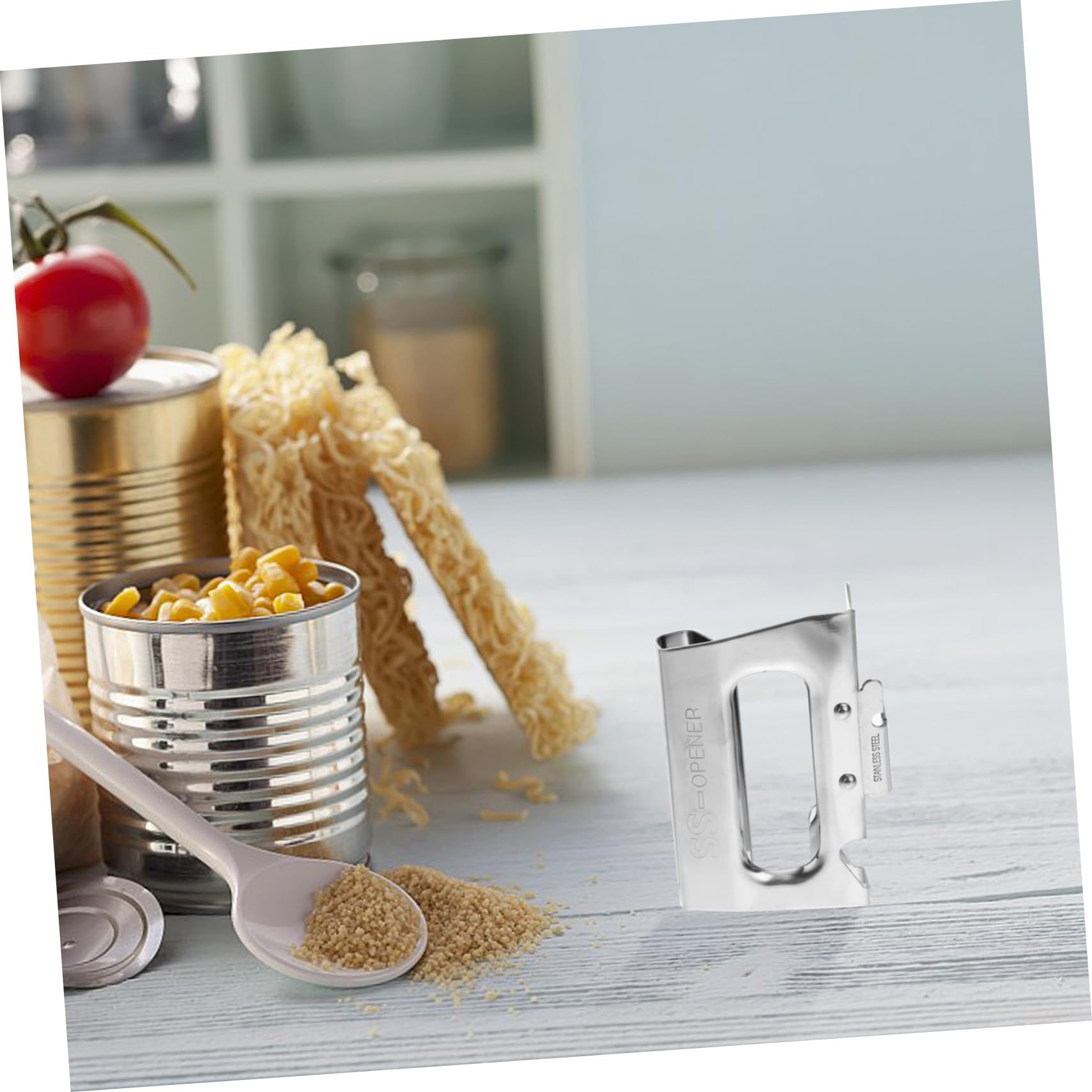 Alipis 3pezzi Apriscatole Multifunzionale Inossidabile Apribottiglie e Apriscatole Portatile Per Ristoranti e Attività All Design e Utensile Per e