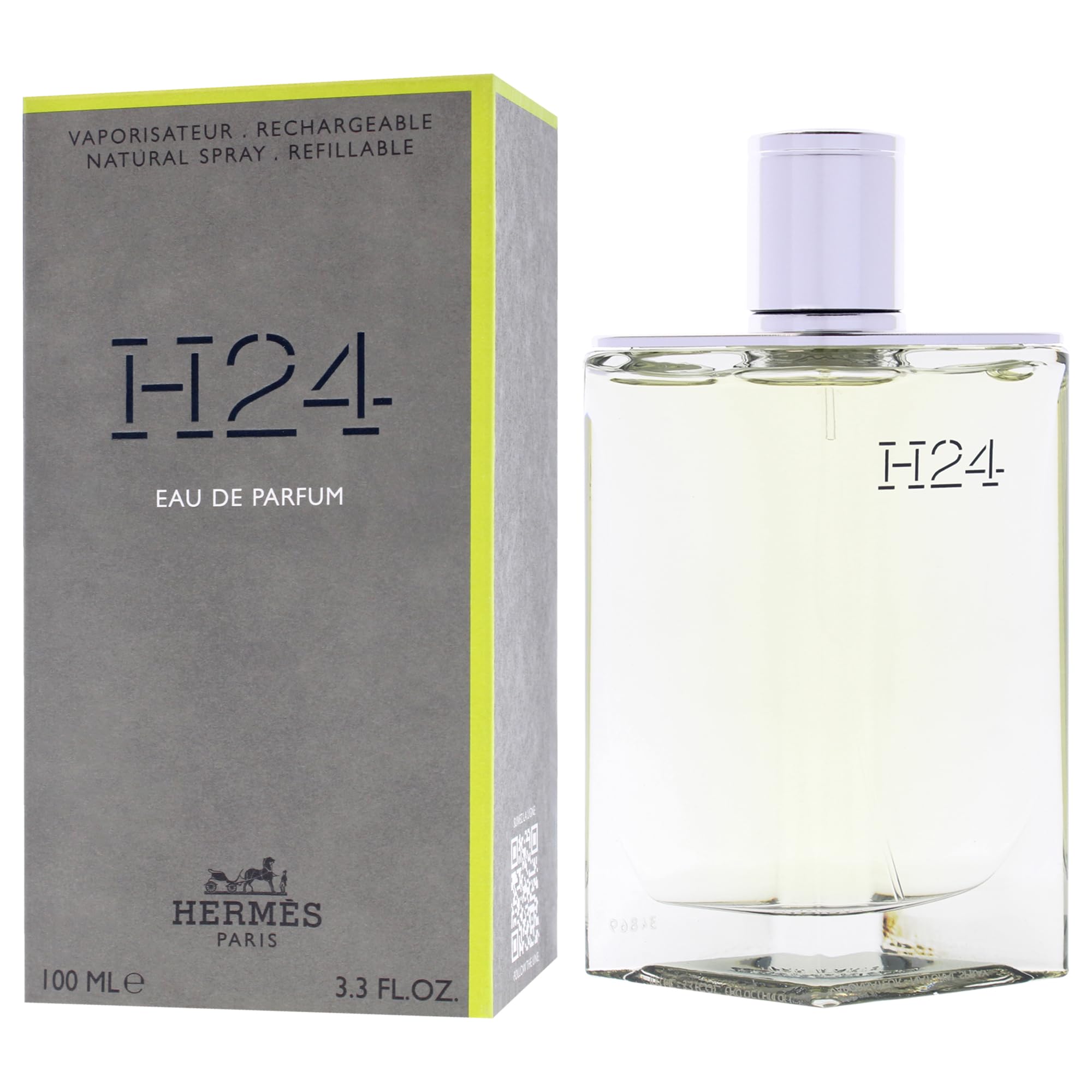 Amazon.com : HERMÈS H24 Eau de Parfum 3.4 oz / 100 mL eau de