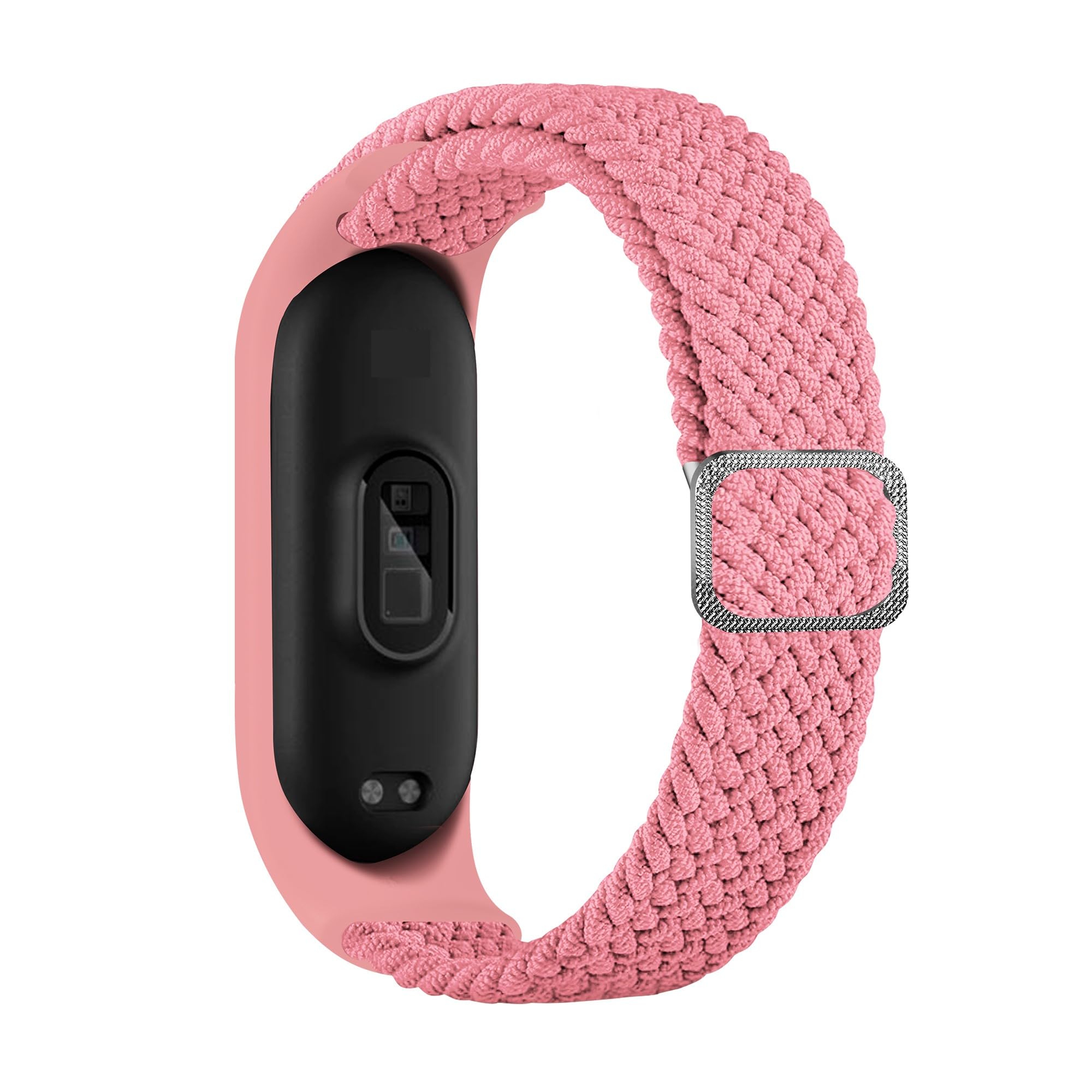 Panda Bobo Stretchy Nylon Wrist Strap For Radley London Series 1 Smart Activity Tracker Strap Band Replacement (Pink) โ image 1