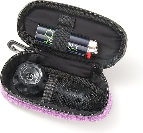 Miniatura 2 de CANNY Stash Bolsa de pipa de tabaco  Bolsa de viaje a prueba de olores  Funda protectora resistente al olor  Contenedor de almacenamiento con carbón