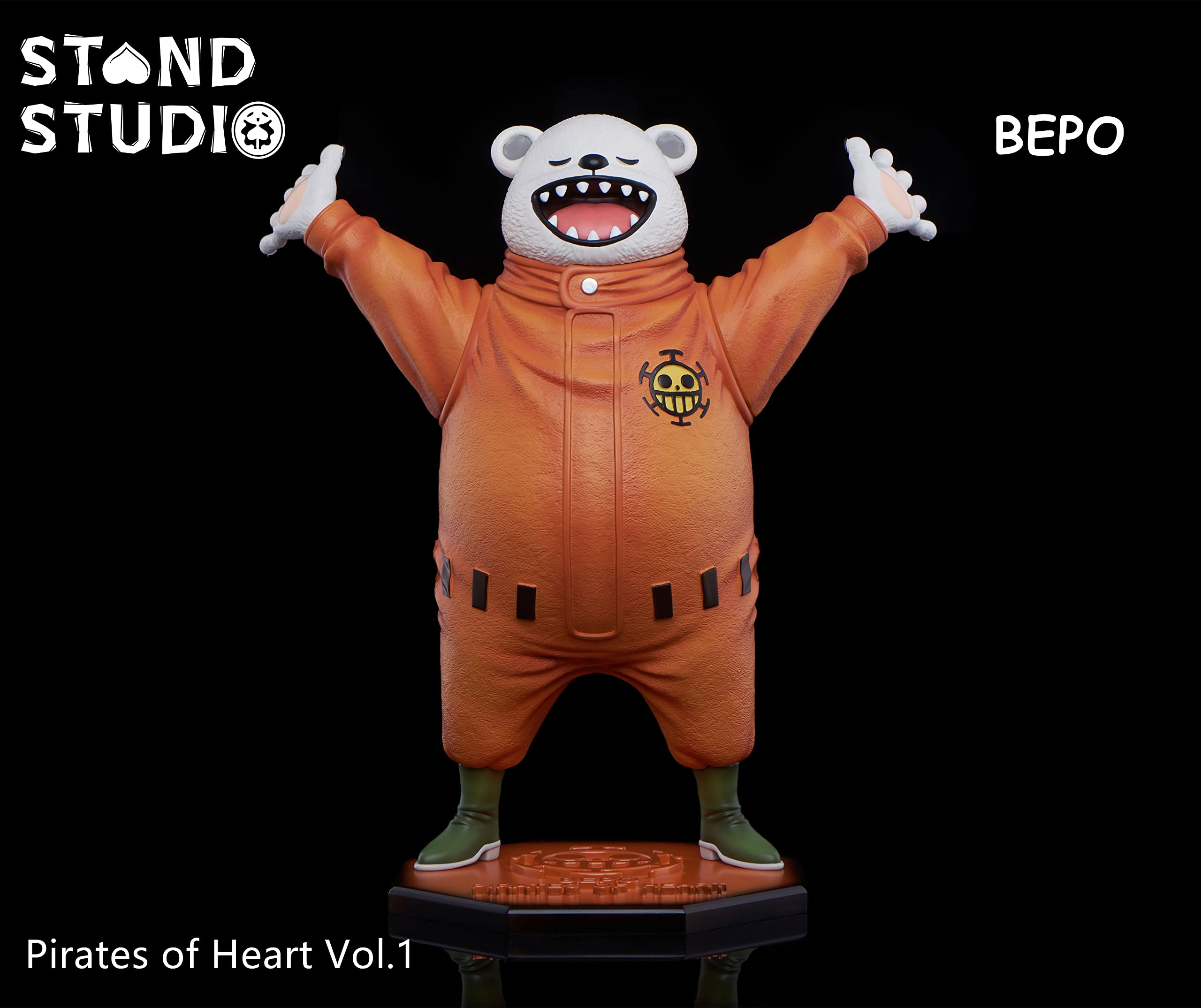 ワンピース ベポ フィギュア ガレージキット スタチュー 1/8スケール ワンピース ベポ フィギュア ガレージキット スタチュー 1/8スケール