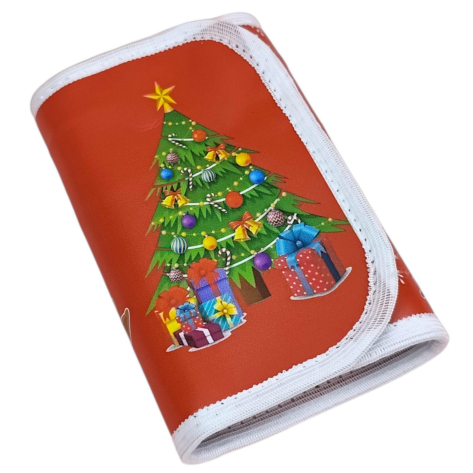 Christmas Theme Wallet for Girls/Boys (1 pcs) Kids Wallet for Girls and Boys, Wallets with Zippered Pocket, Christmas Return Gifts for Kids, Pocket Wallet for Kids, Christmas Gift for Kids