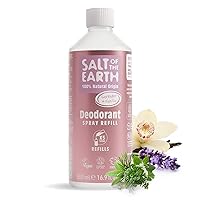 Salt of the Earth, Ricarica per Deodorante Spray Naturale