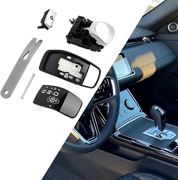 LR117072 T4N35585 Gear Shifter Module Repair Kit ABS Transmission Selector | Used for SUV Rotary Gear Selector Module Repair Auto Transmission Shifter Internal Mechanism Fix Kit Durable Black ABS