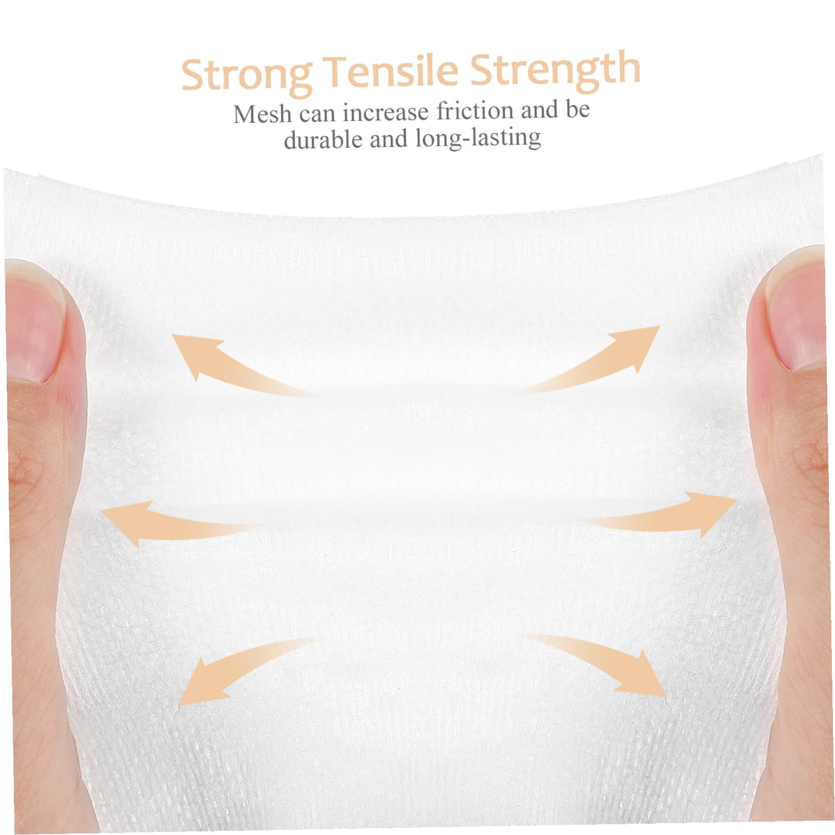 HOMSFOU Reinigungspads aus Vliesstoff 400 Stück Make Up Entferner Pads für Gesicht und Obst Abschminktücher für Empfindliche Haut Praktische Kosmetikpads