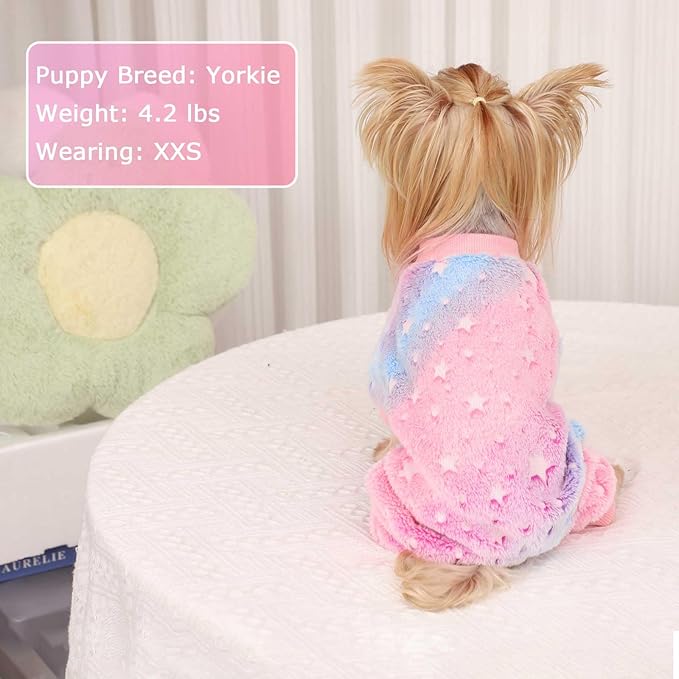 Suéter para Perros Pequeños Mascota Abrigo Invierno 4 Patas Vellón miniatura 7