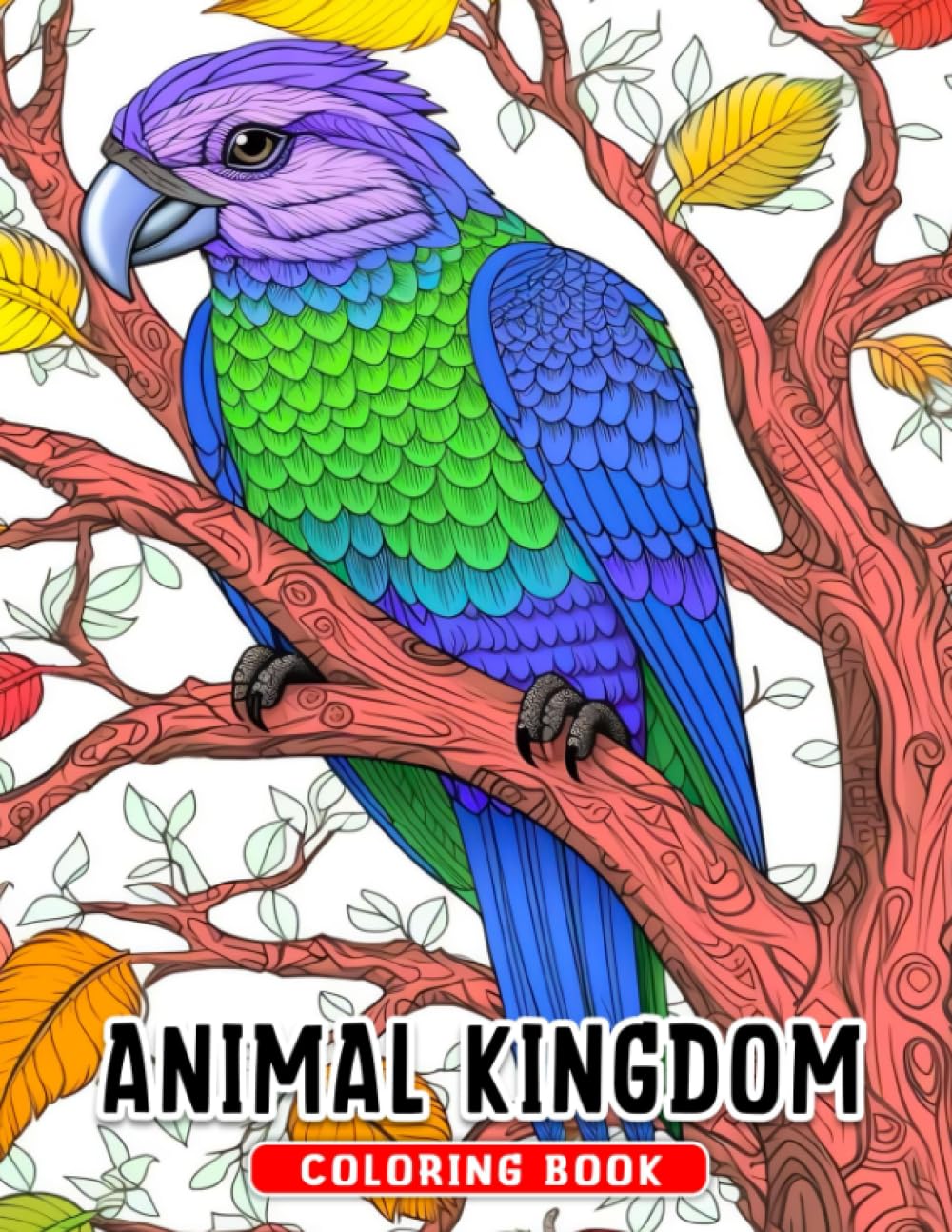 Animal Kingdom Coloring Book: A Fun and Informative Coloring Experience for Kids 7-9 Years Old