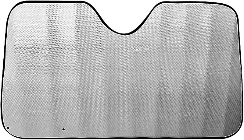 Parasol Coche Delantero,Parasol Luna de Coche Metalizado Cortina Reflectante para Vehículo Protección Rayos UV Parabrisas, Protector Solar Camionetas, Todoterrenos, Furgonetas (130x70cm)