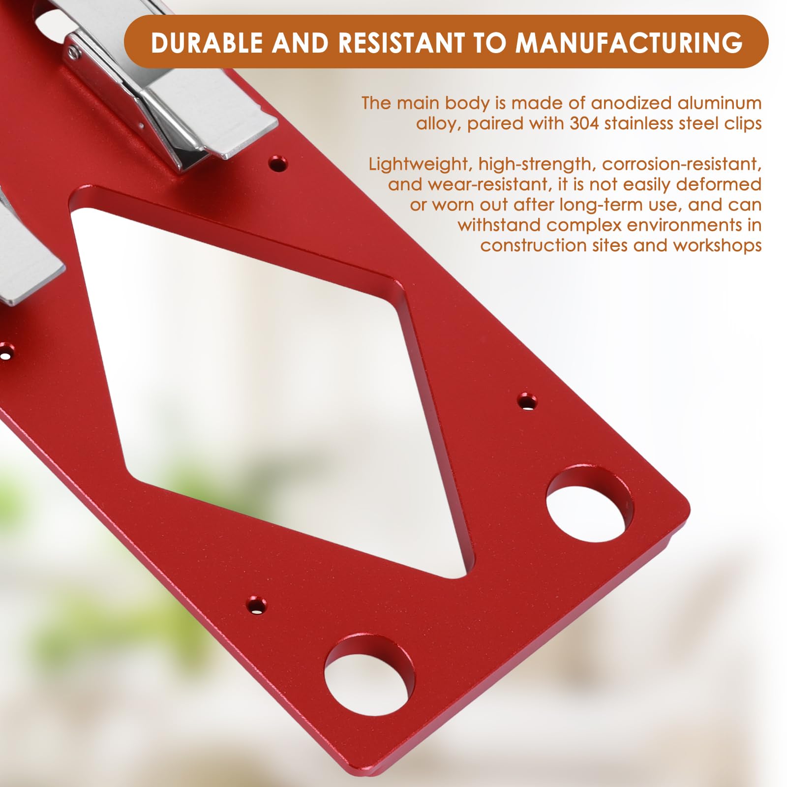 Butée d'angle pour rail de guidage, butée d'angle à 90 ° en alliage d'aluminium usiné CNC, pour Festool, Makita, Powertec & WEN - Coupe d'angle précise avec guide pour projets en bois et bricolage