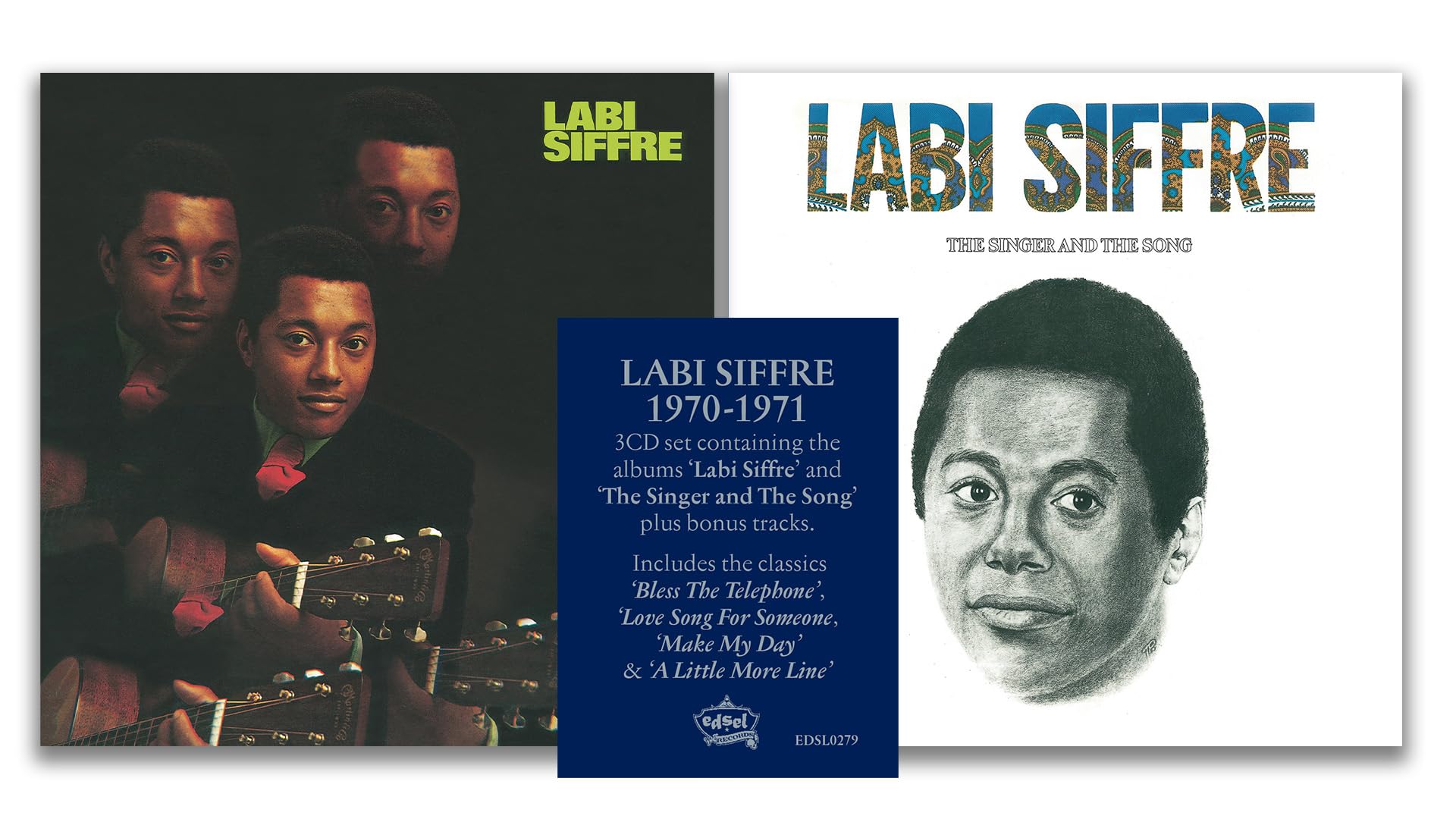 Labi Siffre 1970-1971 triple CD Europe Edsel 2026 3CD Set featuring - PRESALE