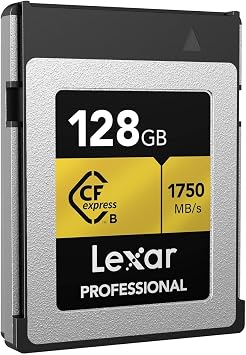 Lexar Carte CF EXPRESS profesyonel 128 GO, Standart