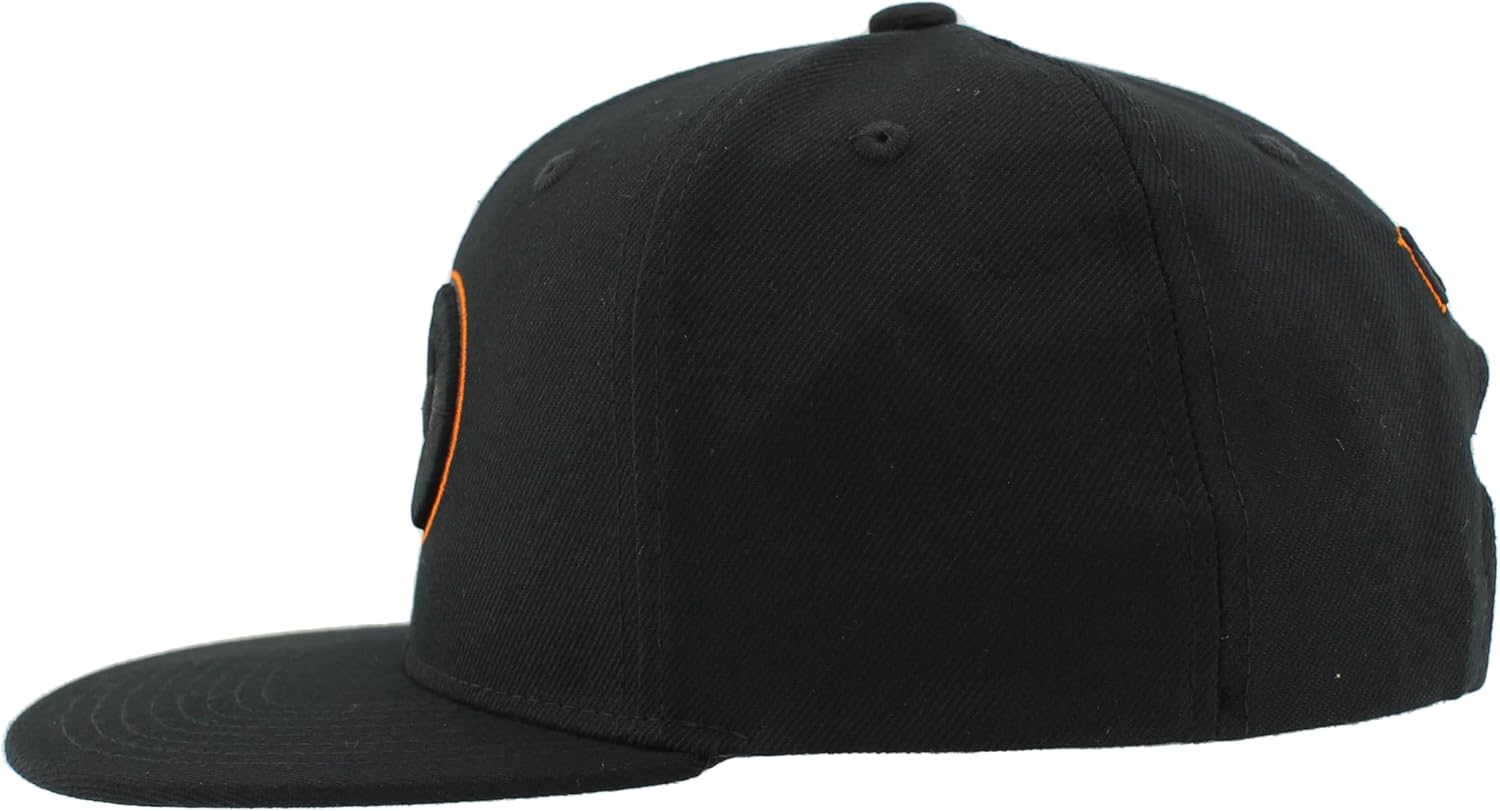 ZHATS NHL Unisex-Adult NHL Officially Licensed Adjustable Snapback Hat Flat Bill Z11 Black Element - Image 3