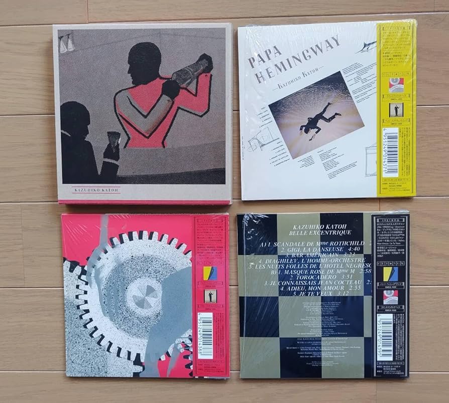 レア！特典スリーブケース付き加藤和彦ヨーロッパ3部作紙ジャケットCD3枚セット My Favorite Best Album〜加藤和彦『ヨーロッパ三部作・ベスト