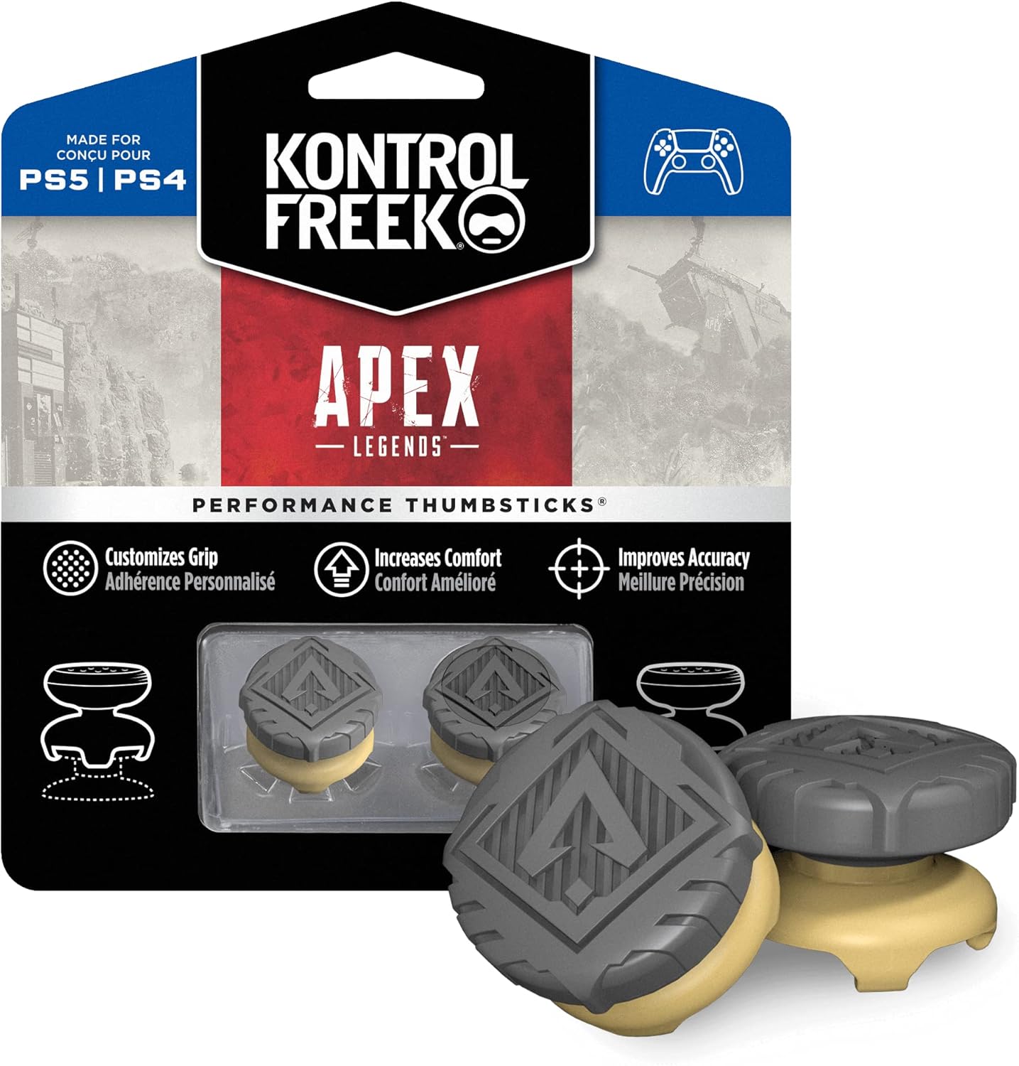 KontrolFreek Apex Legends Baguettes de pouce pour PlayStation 5 (PS5