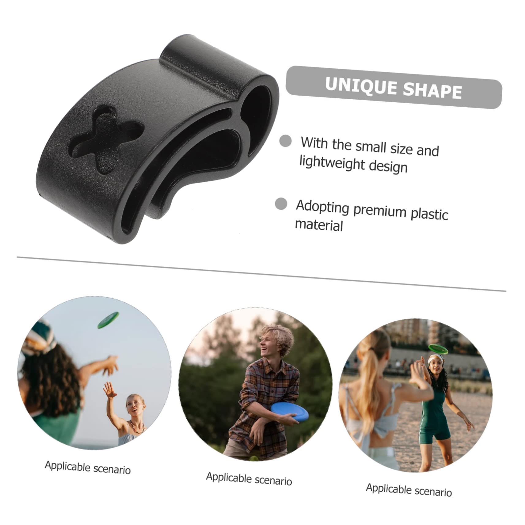 KITANDOVE Clip Porta Disco Volante - Set 2 Pezzi Per Trasporto Facile - Foto 6