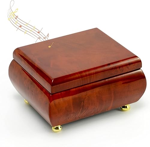 Miniatura 8 de Joyero de madera simple pero hermoso y con clase, muchas canciones para elegir, niña de papá