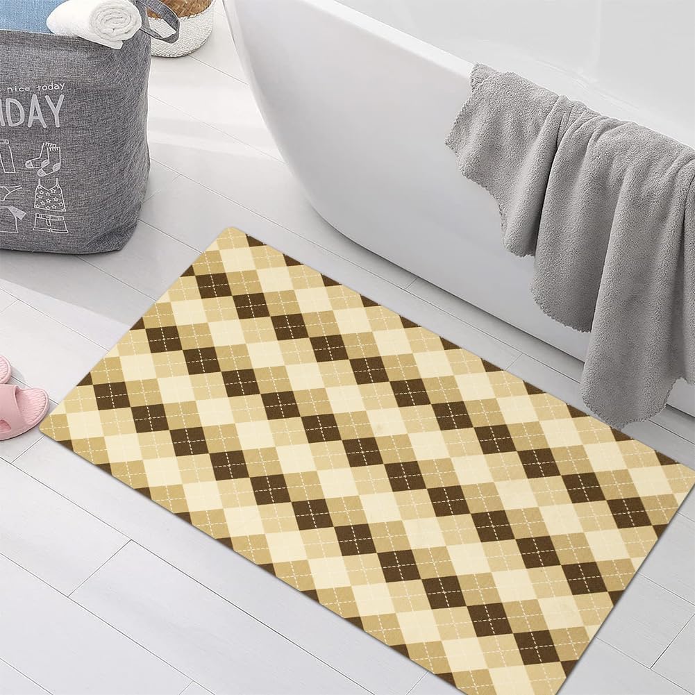 LITABath Rug Custom SizeRubber Non Slip Quick Dry Super