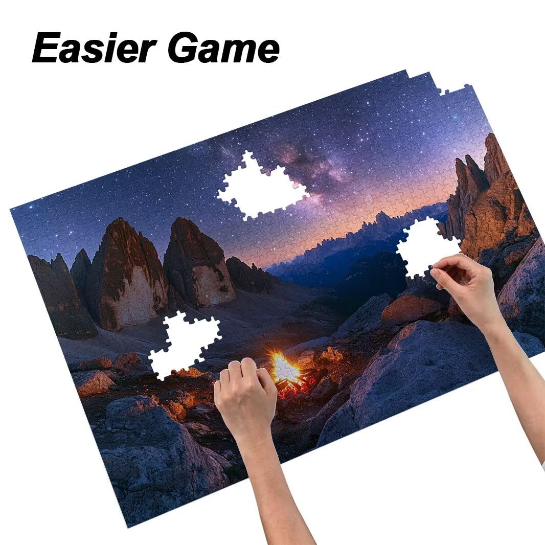Puzzle 1000 Pezzi, Puzzle Paesaggi per Adulti, 70x50cm, Compact Box -4484