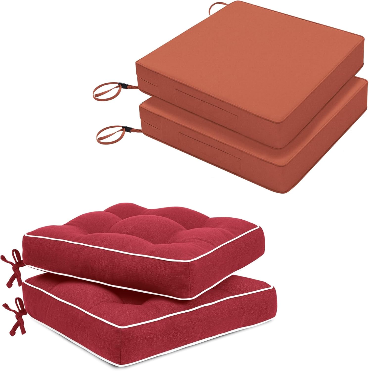 Favoyard Waterproof Outdoor Chair Cushions & Water