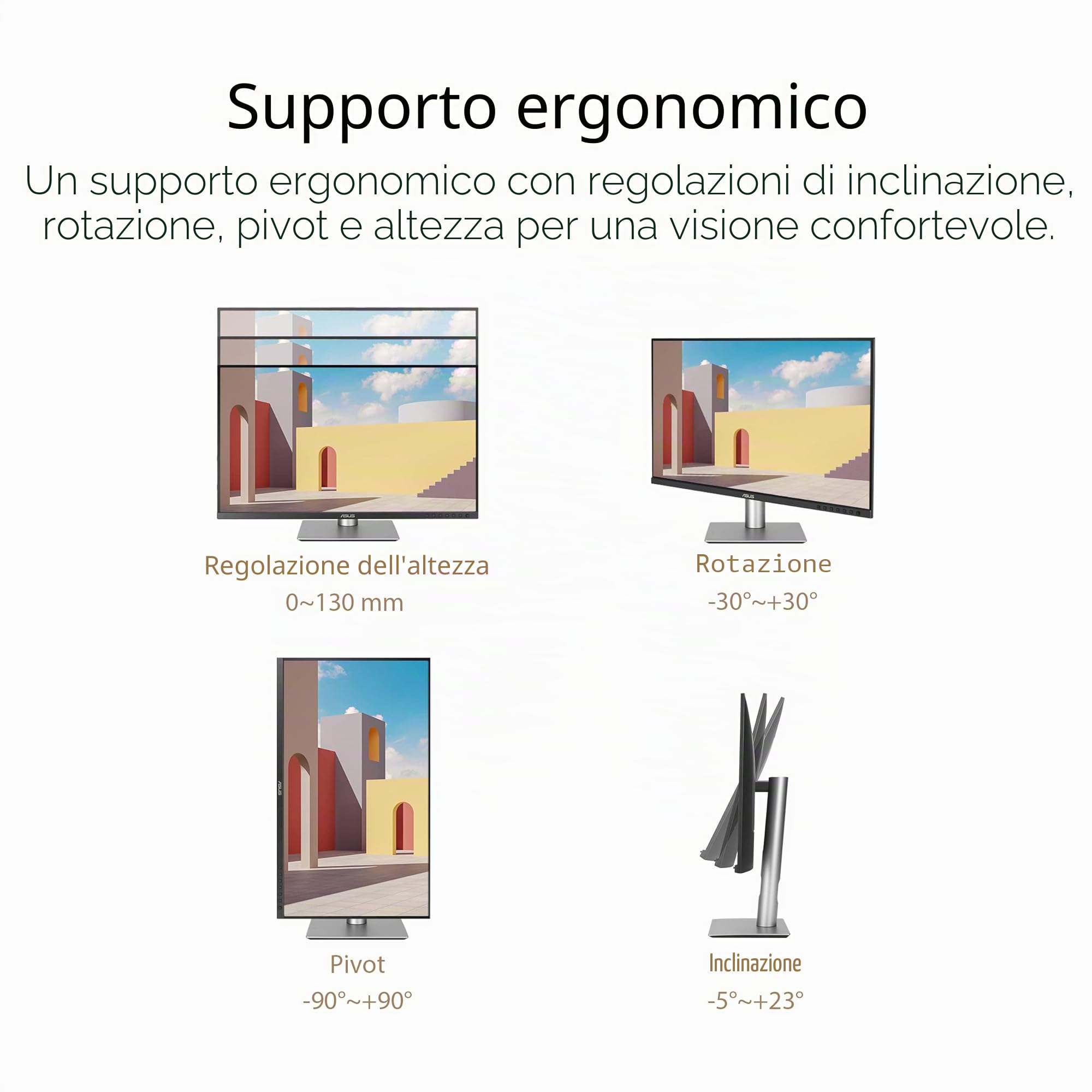 ASUS ProArt Display PA279CRV Monitor professionale – 27"