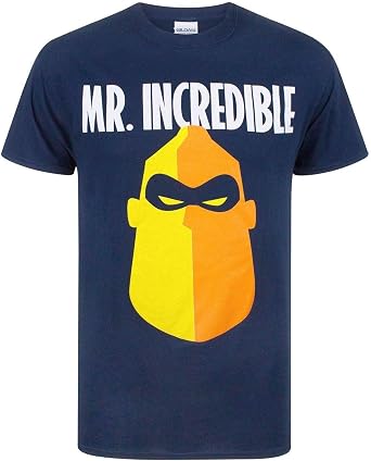 2 Mr Incredible Mens T-Shirt Blue