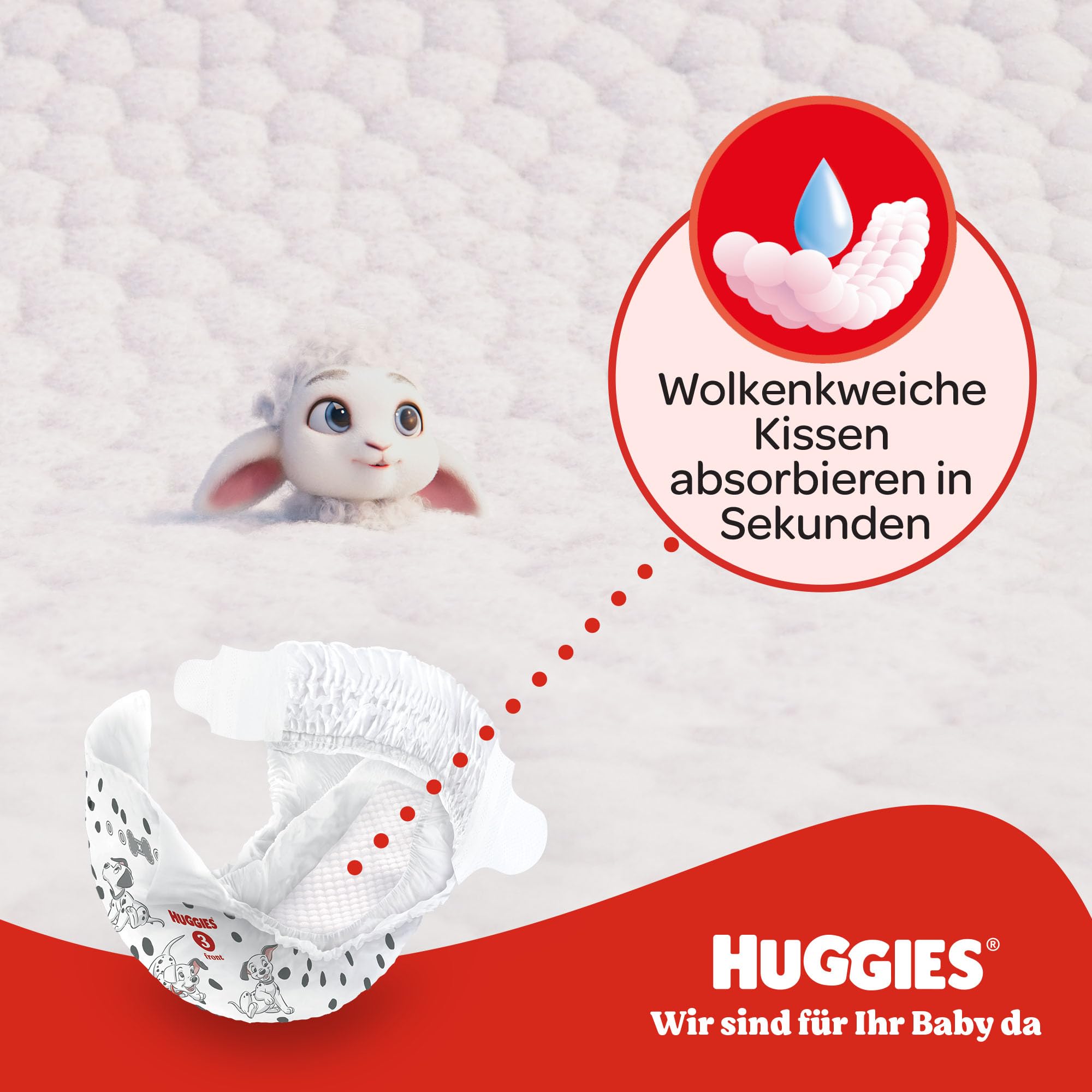 Huggies Baby-Windeln Little Movers Disney Größe 6, 102 St. (3 x 42)
