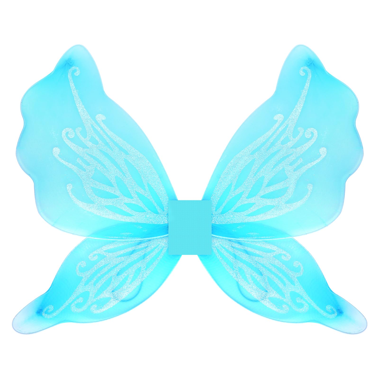 Nenjindz Butterfly Fairy Wings for Adult Women Glitter Butterfly Wings, Sparkly Fairy Princess Wings for Birthday Halloween Cosplay Costume Accessories(Blue) โ image 1